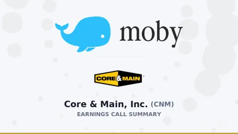 خلاصه مکالمه درآمدی Core & Main, Inc. در سه‌ماهه دوم 2027