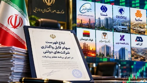 فهرست سهام قابل واگذاری شرکت‌های دولتی ابلاغ شد