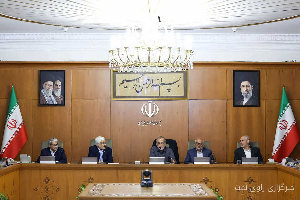 نشست هیئت دولت با ریاست مسعود پزشکیان برگزار شد