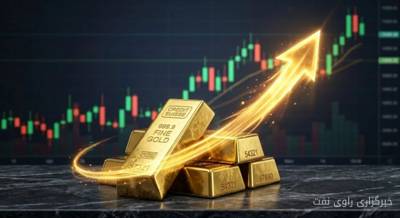 افزایش قیمت طلا در پی کاهش قیمت نفت