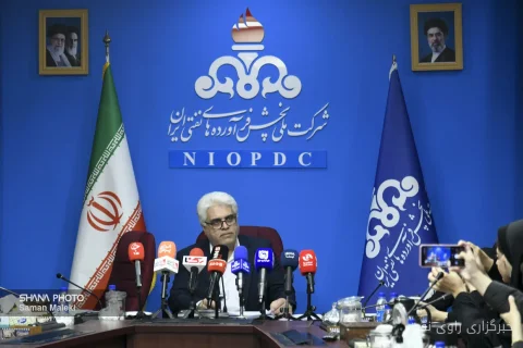 The CEO of the National Iranian Oil Products Distribution Company Held a Press Conference