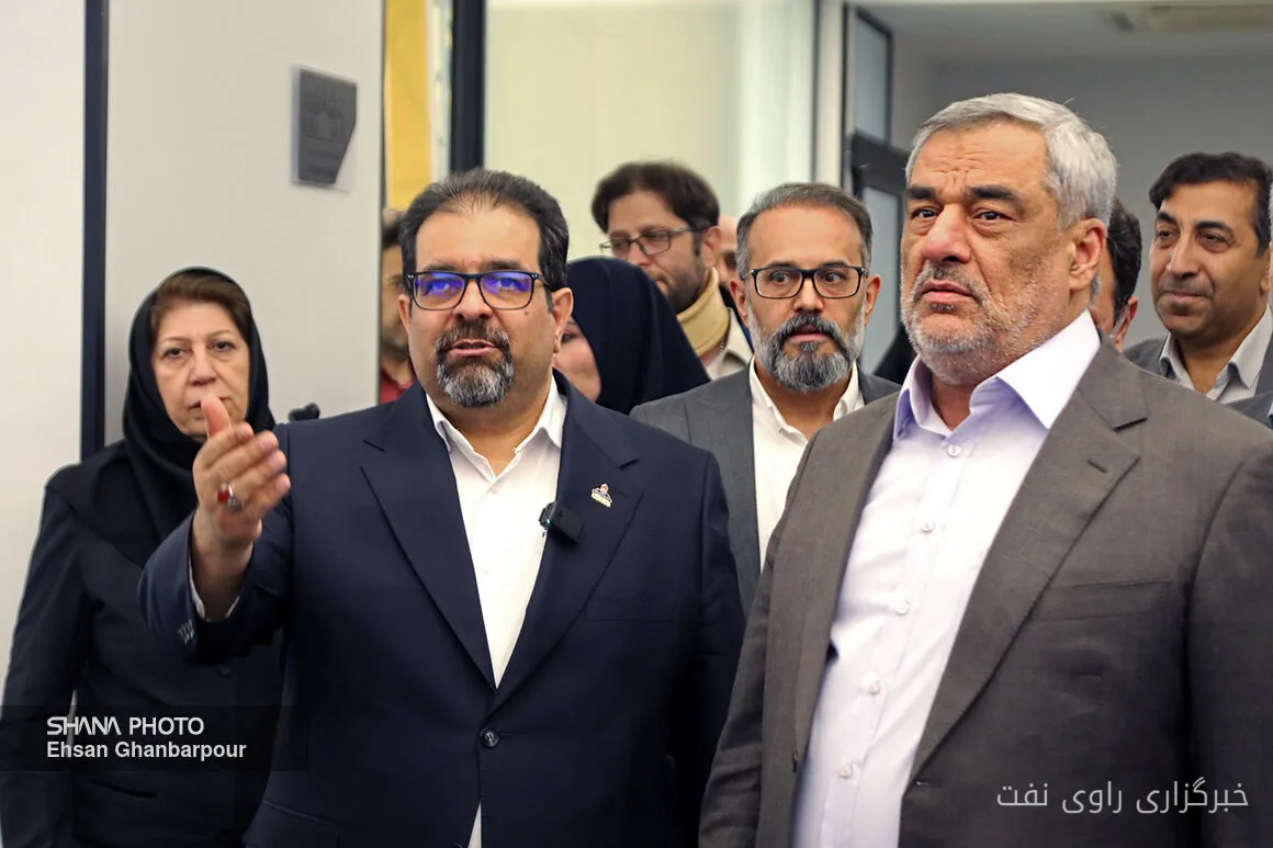 بازدید حمید بورد از مرکز دیسپچینگ شرکت ملی گاز ایران
