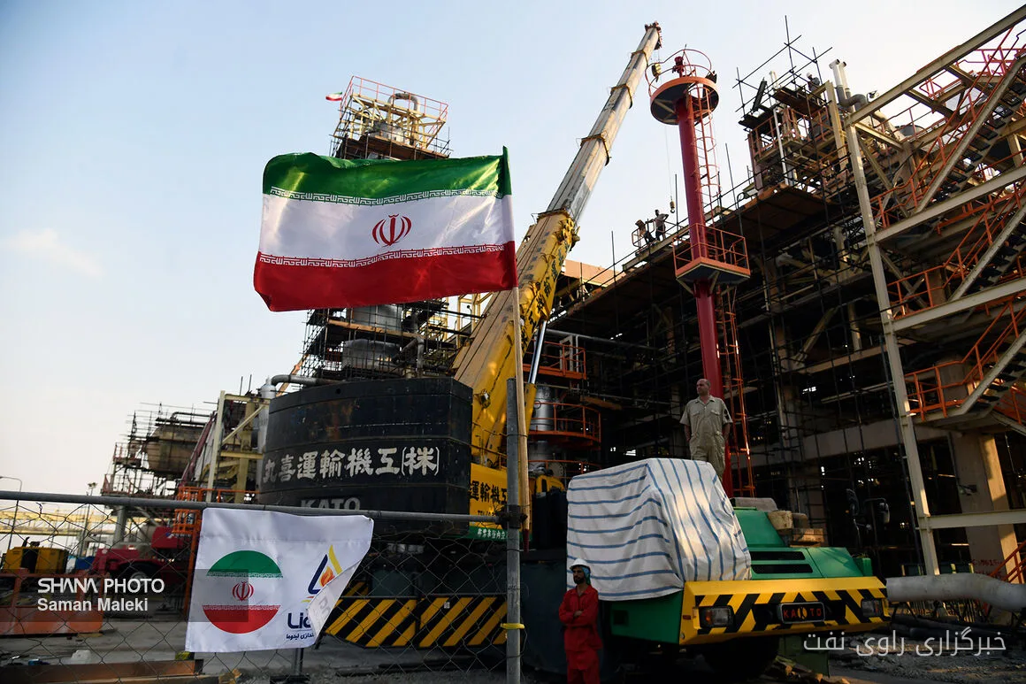 فرشاد مقیمی عملیات ردیف آسیب‌دیده فاز ۱۴ پارس جنوبی را آغاز کرد