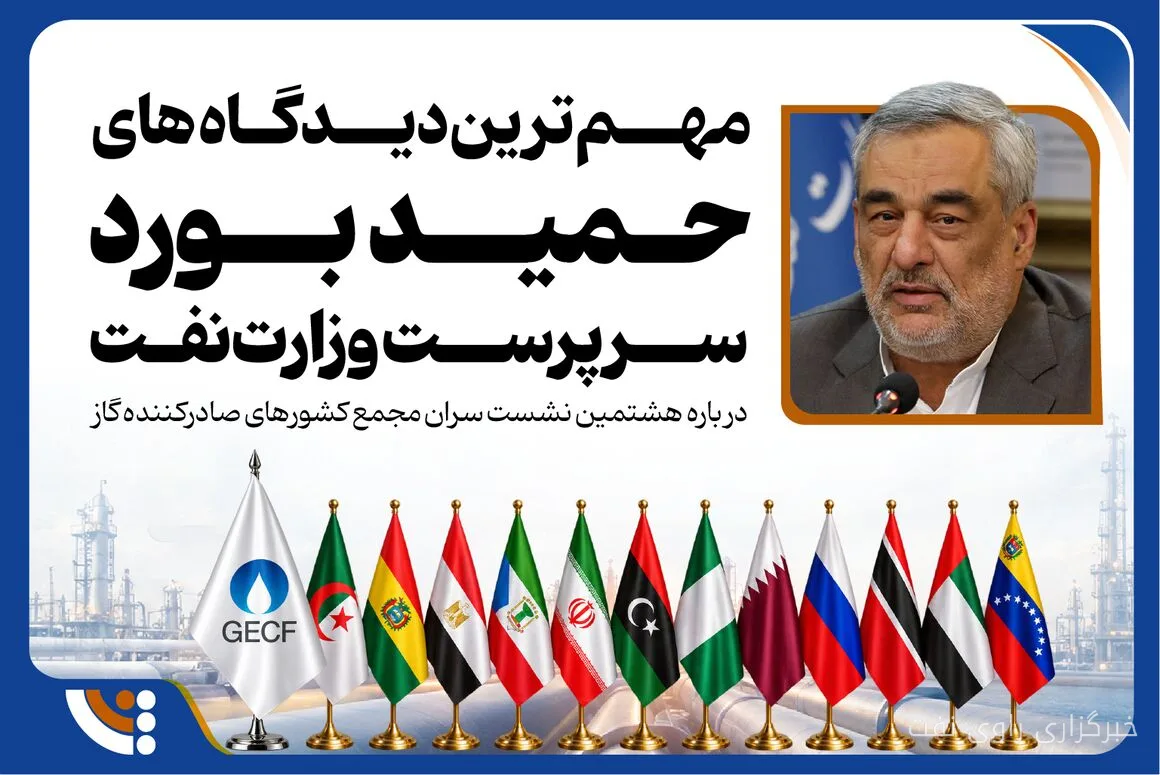 حمید بورد دیدگاههای خود را درباره هشتمین نشست سران مجمع کشورهای صادرکننده گاز بیان کرد