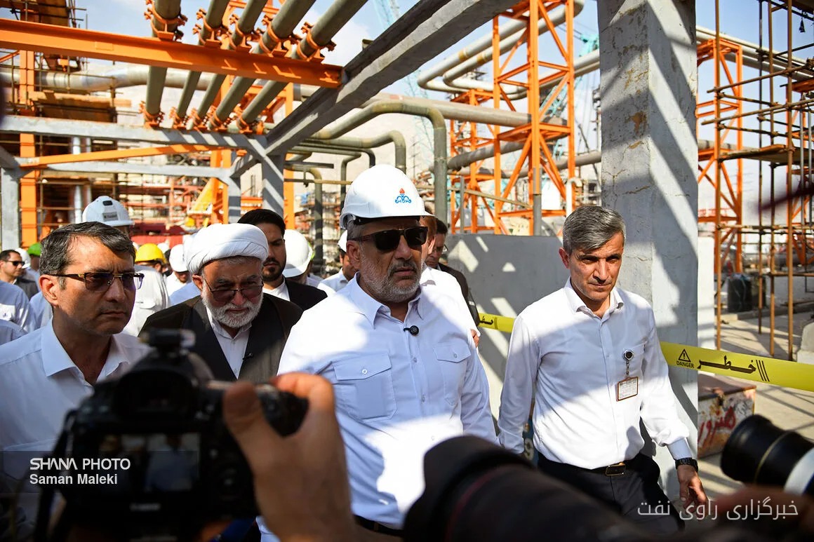بازدید سرپرست وزارت نفت از پالایشگاههای پارس جنوبی