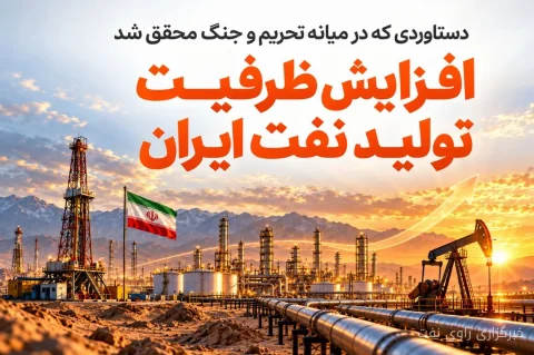 افزایش ظرفیت تولید نفت ایران به 4.5 میلیون بشکه در روز