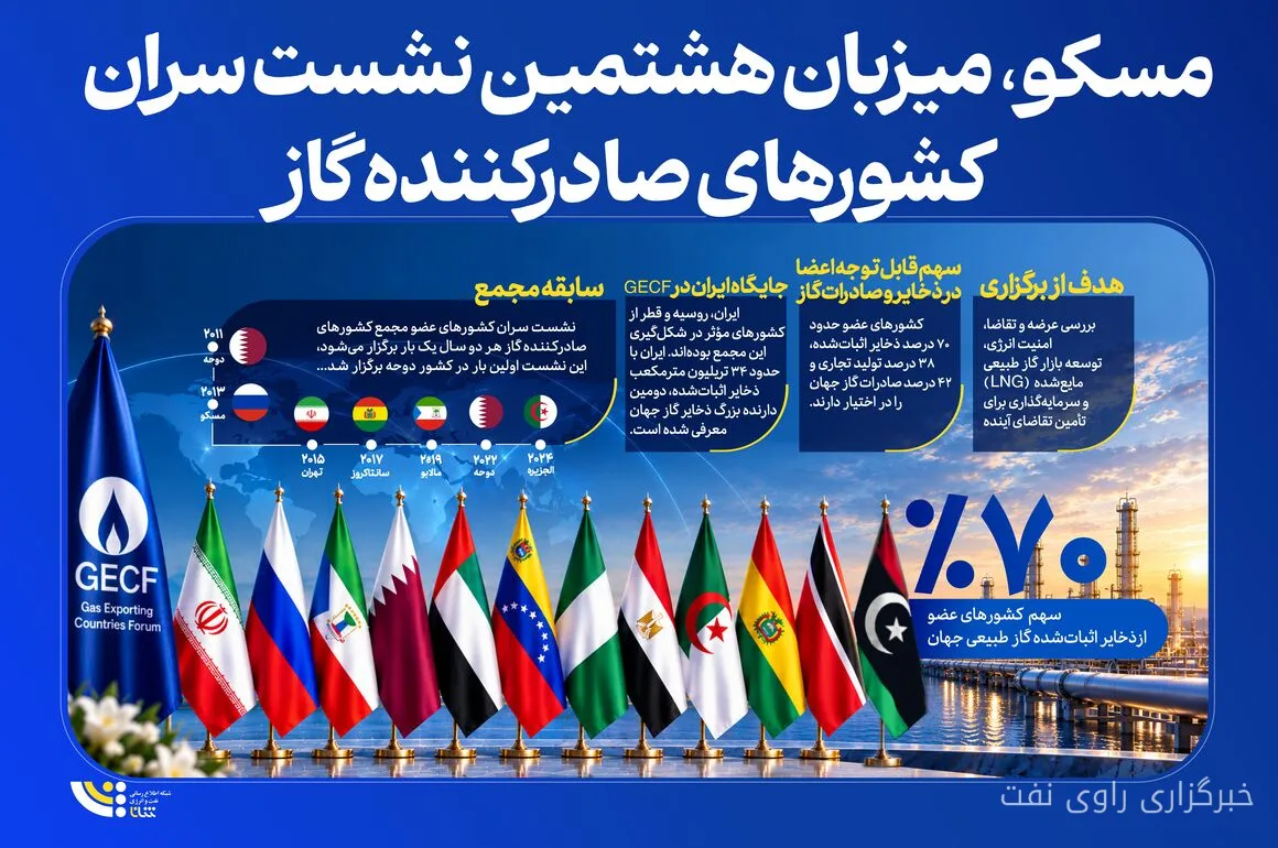 مسکو میزبان هشتمین نشست سران جی‌ئی‌سی‌اف