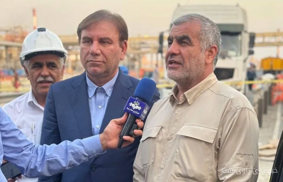 علی نیکزاد روند بازسازی تأسیسات آسیب‌دیده پارس جنوبی را تشریح کرد